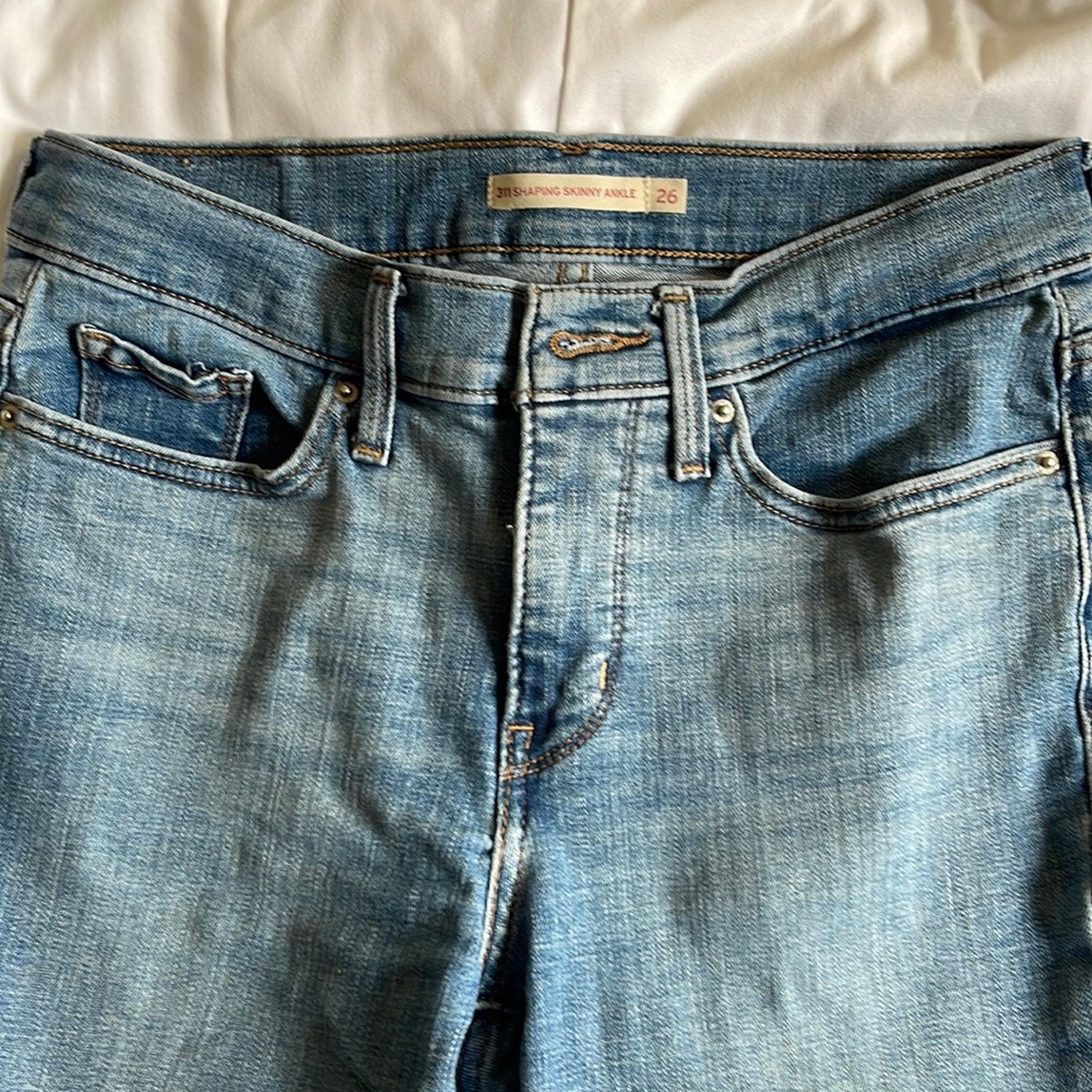 Levi’s 311 Shaping Skinny Ankle Jeans